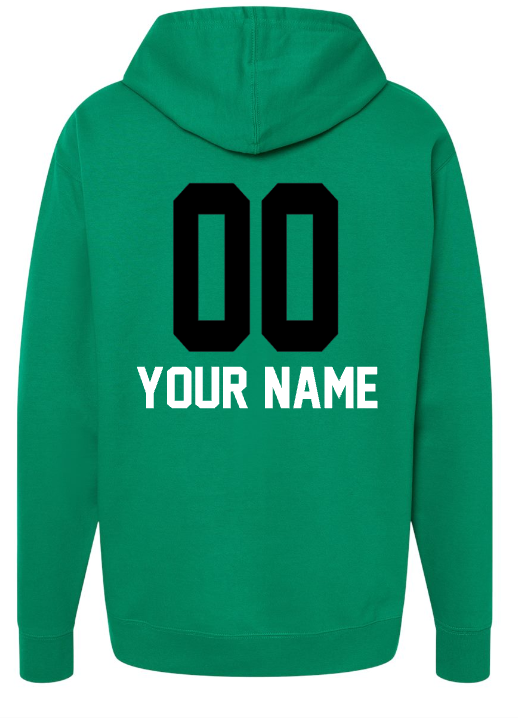 *UND Football Hoodie - Green
