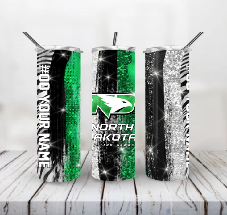 *UND Tumbler - Paint Strokes