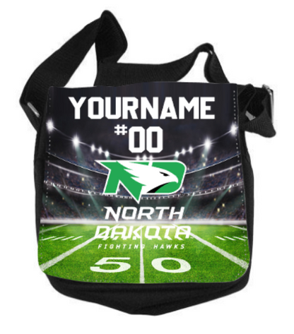 *UND SHOULDER BAG  w/Flap - 50 YARD LINE