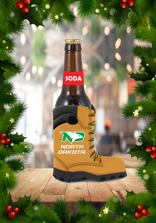 *UND Koozie - Boot - Work Boot