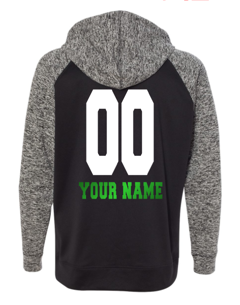 *UND Football Hoodie - Cosmic Fleece Metallic