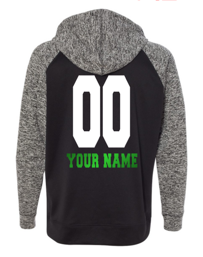 *UND Football Hoodie - Cosmic Fleece Metallic
