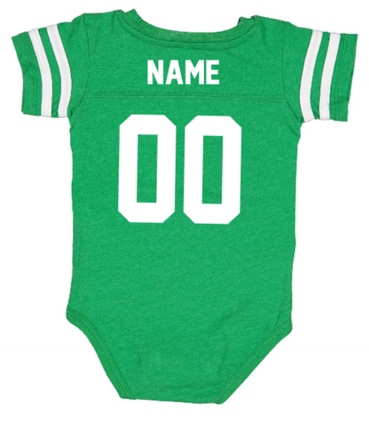 *UND Infant Jersey Onsie - Green