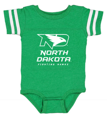 *UND Infant Jersey Onsie - Green