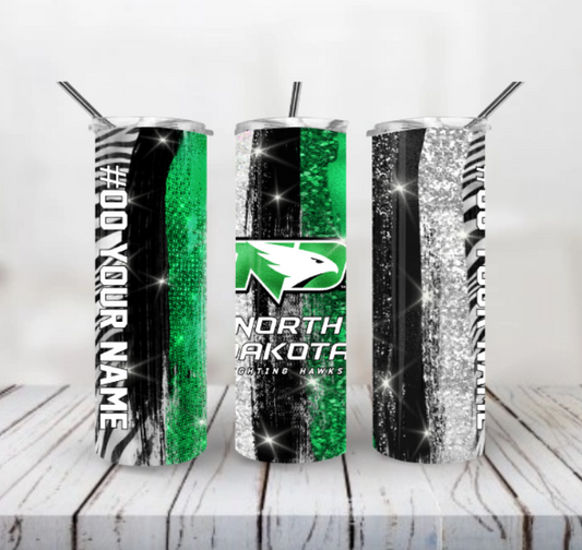 *UND Tumbler - Paint Strokes