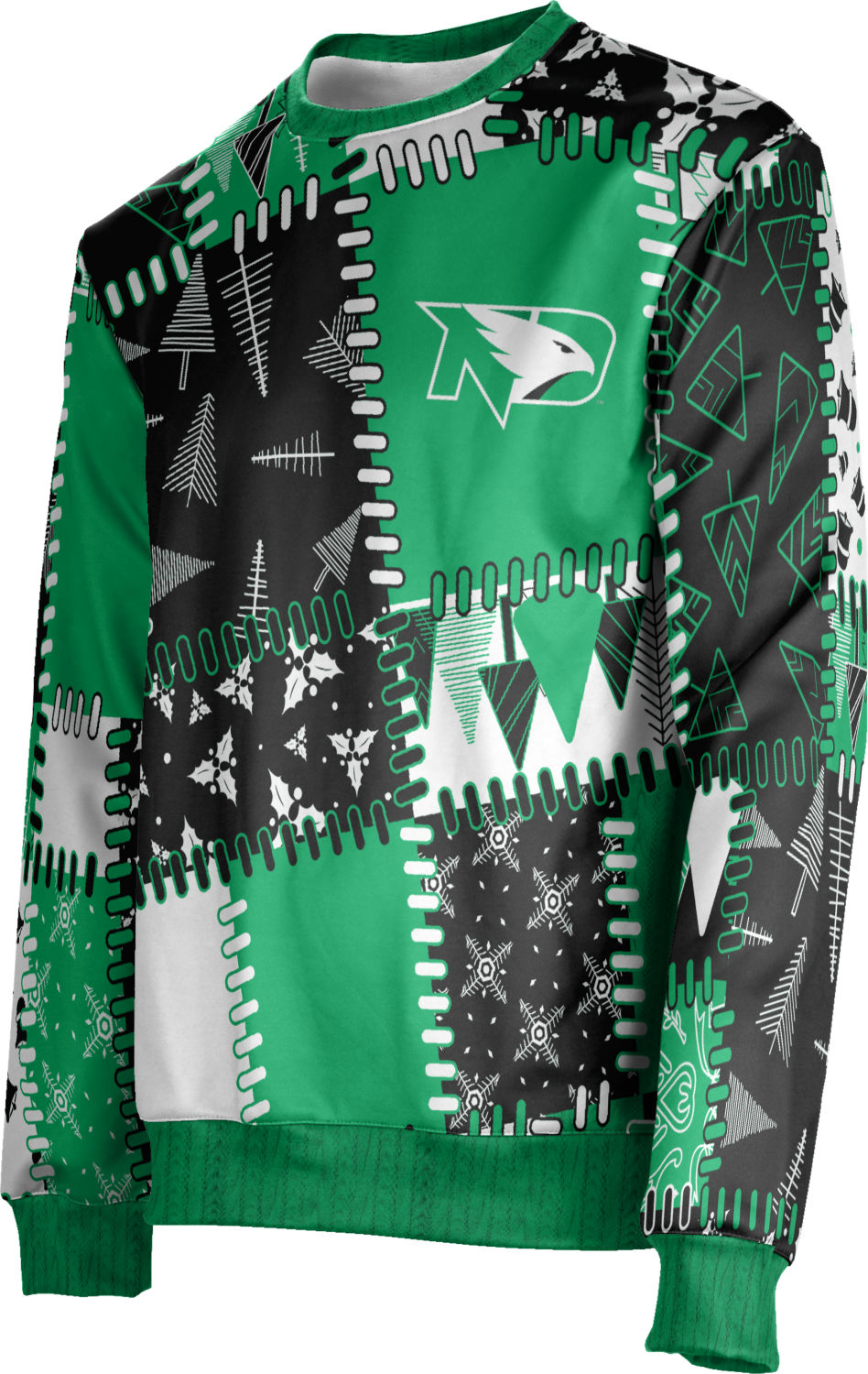 *UND UGLY XMAS SWEATER - QUILT - MEN